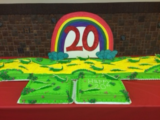 Chorus 20th Anniversary cake
